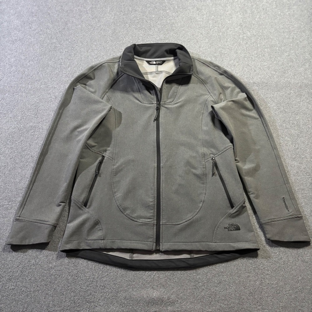 The North Face Tech Stretch Soft Shell WindWall Jacket Women's L Grey NF0A3LGW